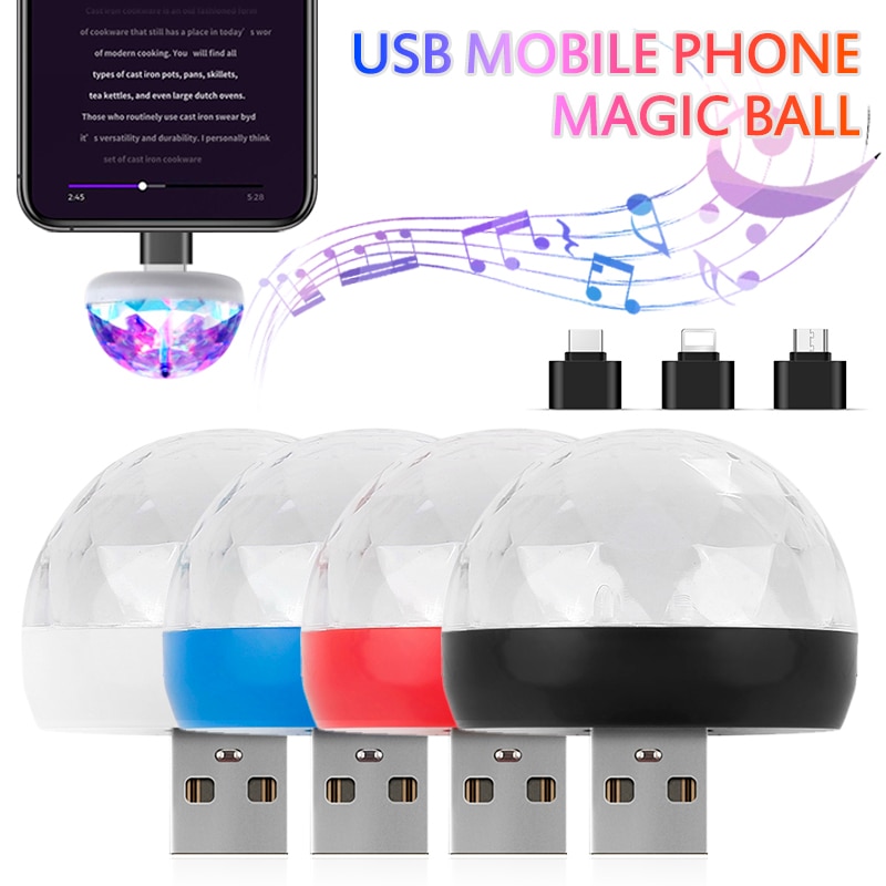 USB Disco Light LED Ball