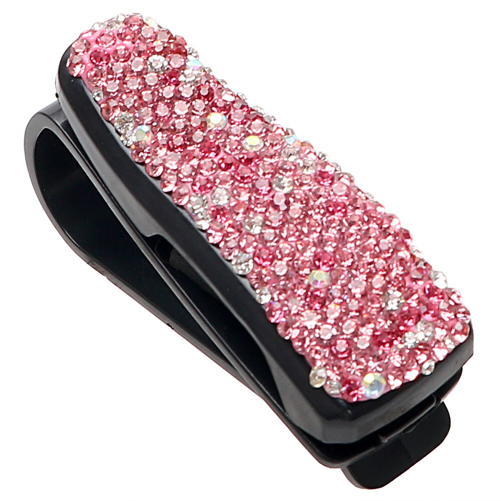 Sunglass Clip for Car with Rhinestone