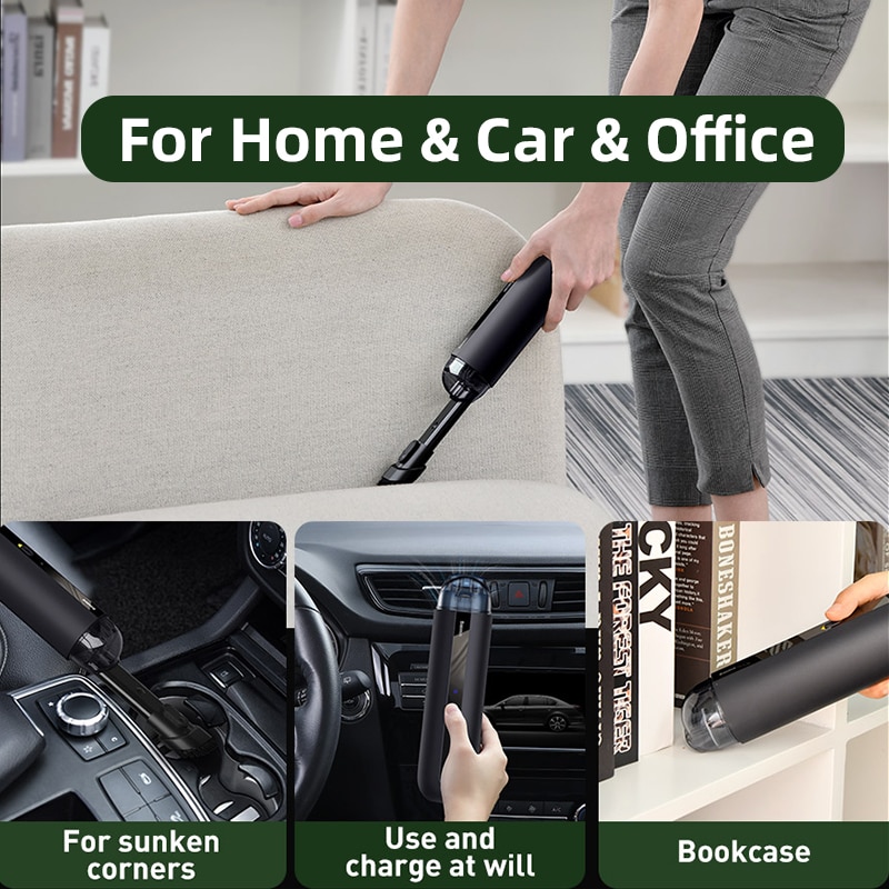 Handheld Car Vacuum Cordless Device