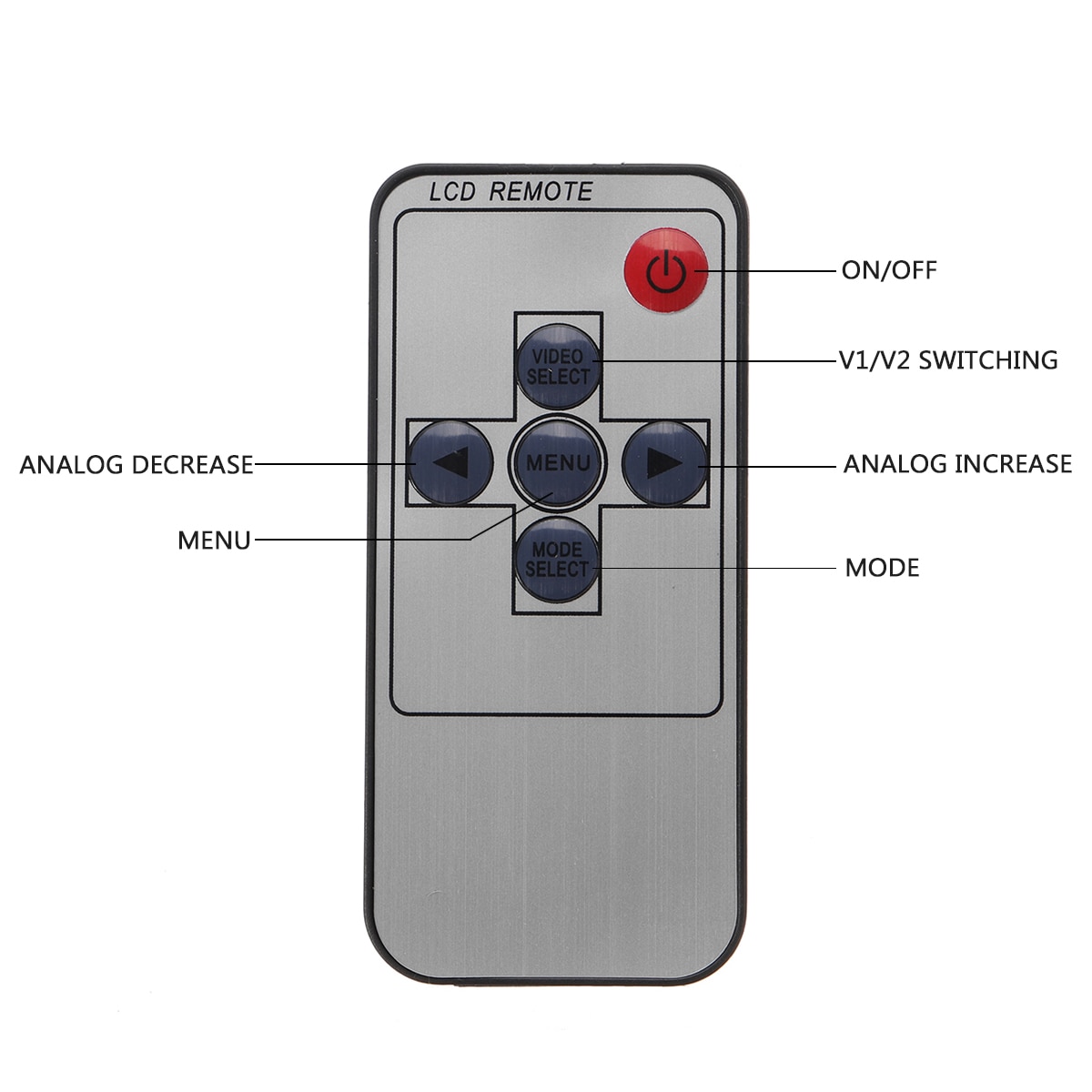 Car Headrest DVD Player Remote Control