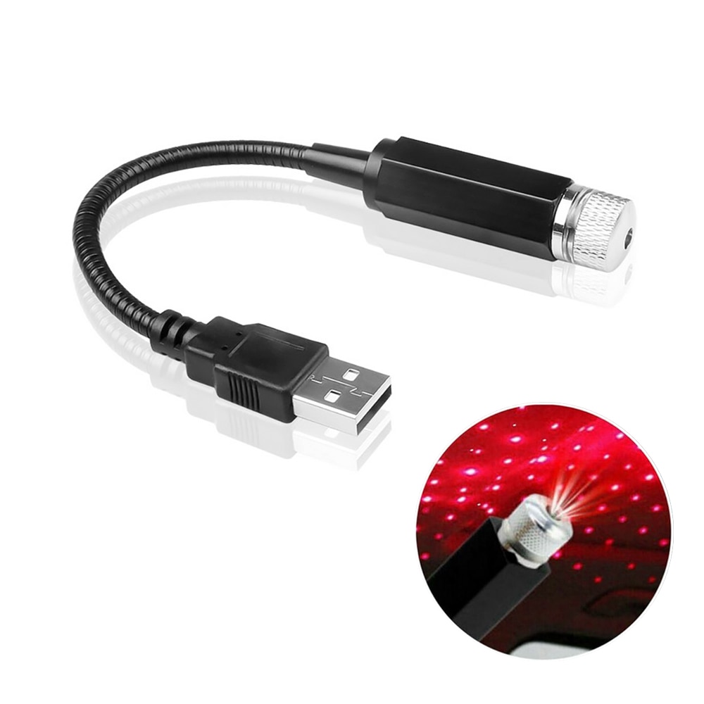 USB Star Lights Car Roof Galaxy LED