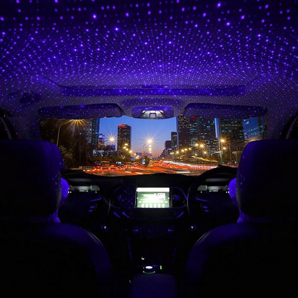 USB Star Lights Car Roof Galaxy LED