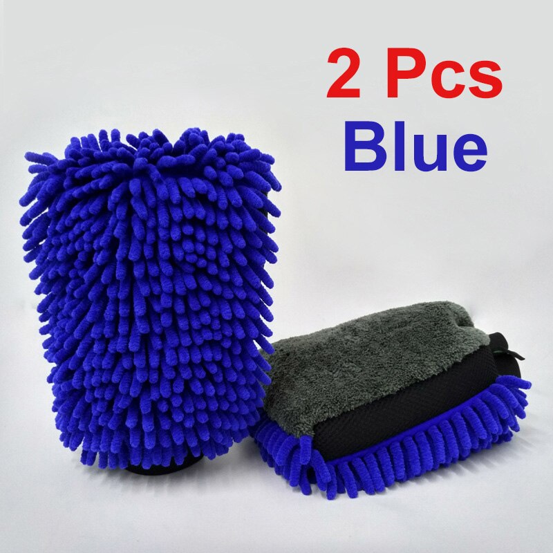 Car Wash Gloves Microfiber Cloth (2pcs)