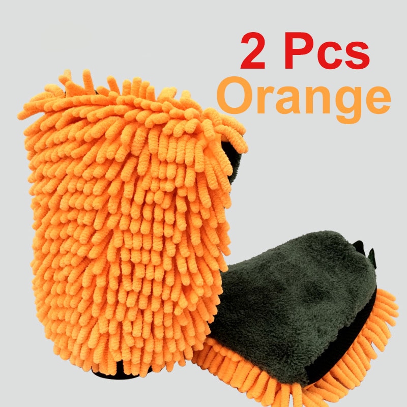 Car Wash Gloves Microfiber Cloth (2pcs)