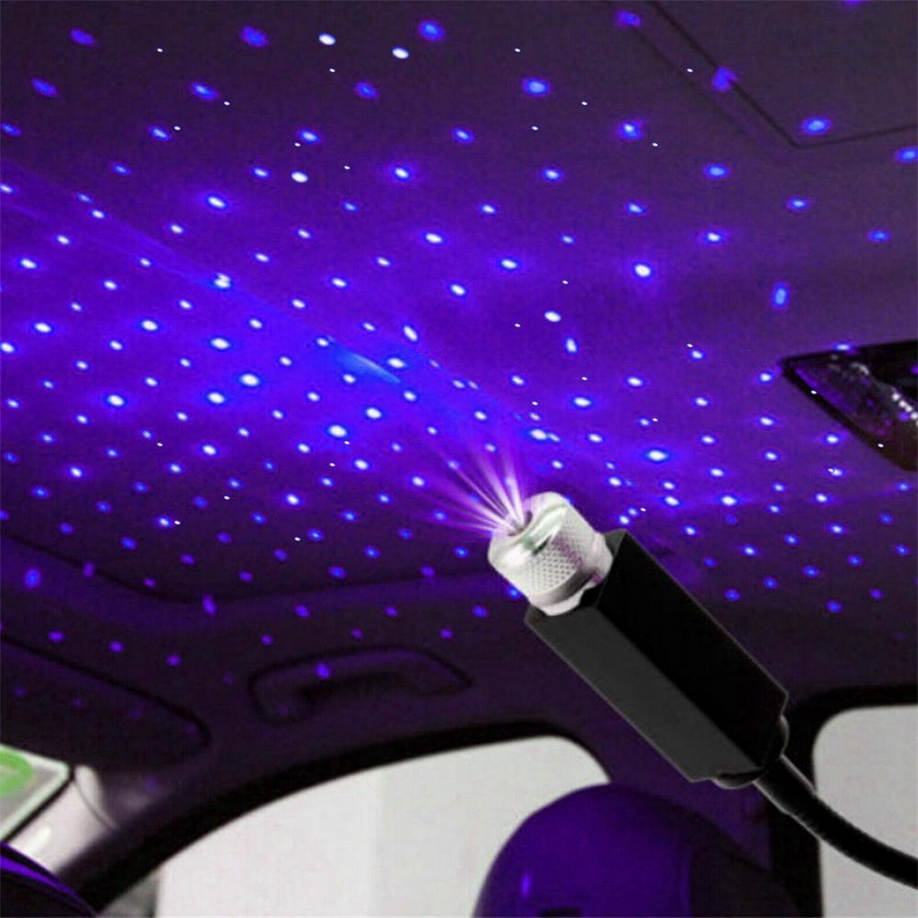 USB Night Light Car Star Projector