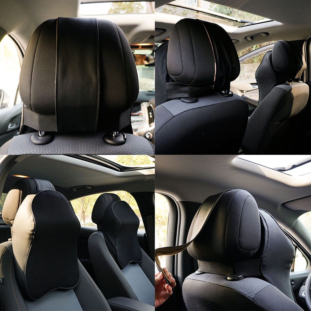 Car Headrest Memory Foam Pillow