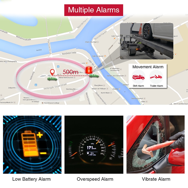 Vehicle GPS Tracker Standby Locator