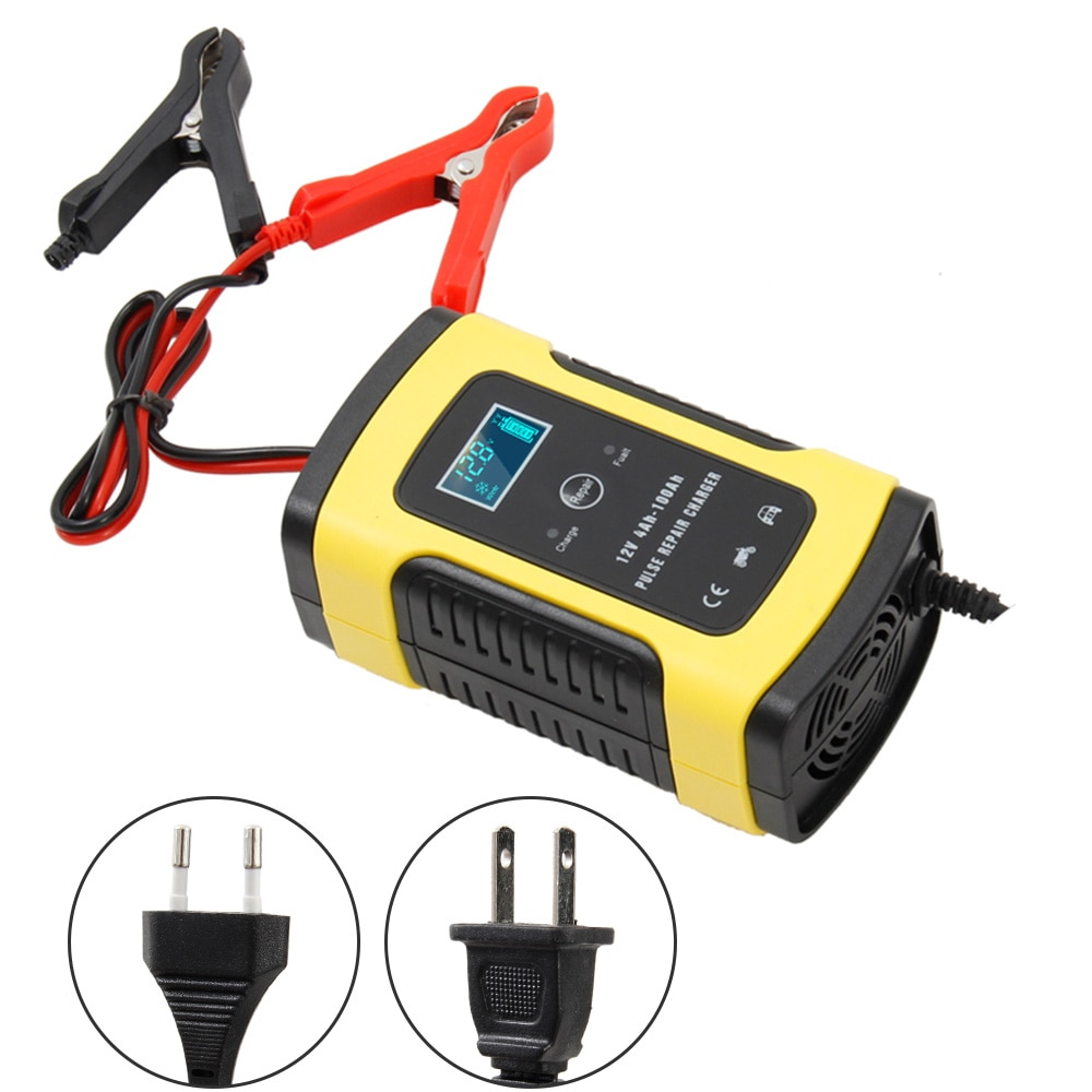 Portable Car Battery Charger Digital Display