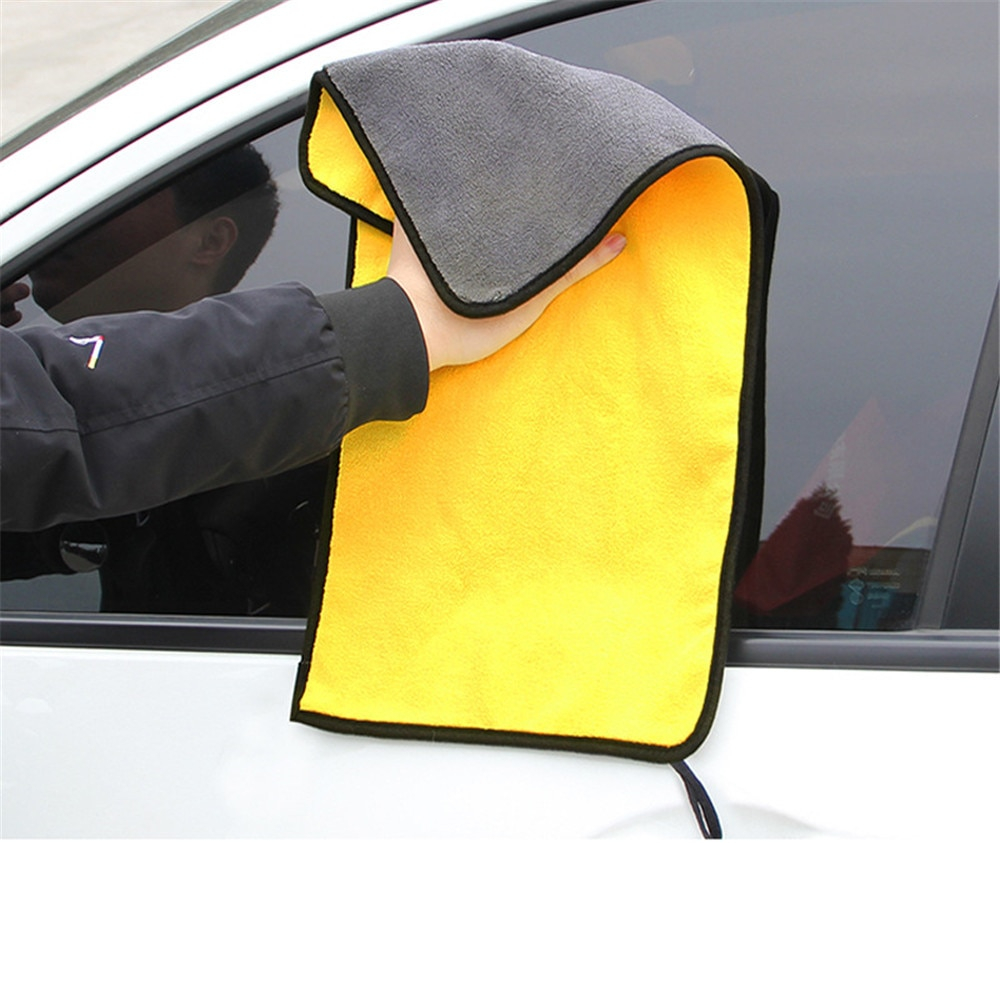 Double-Sided Microfiber Car Towel