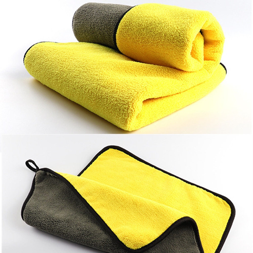 Double-Sided Microfiber Car Towel