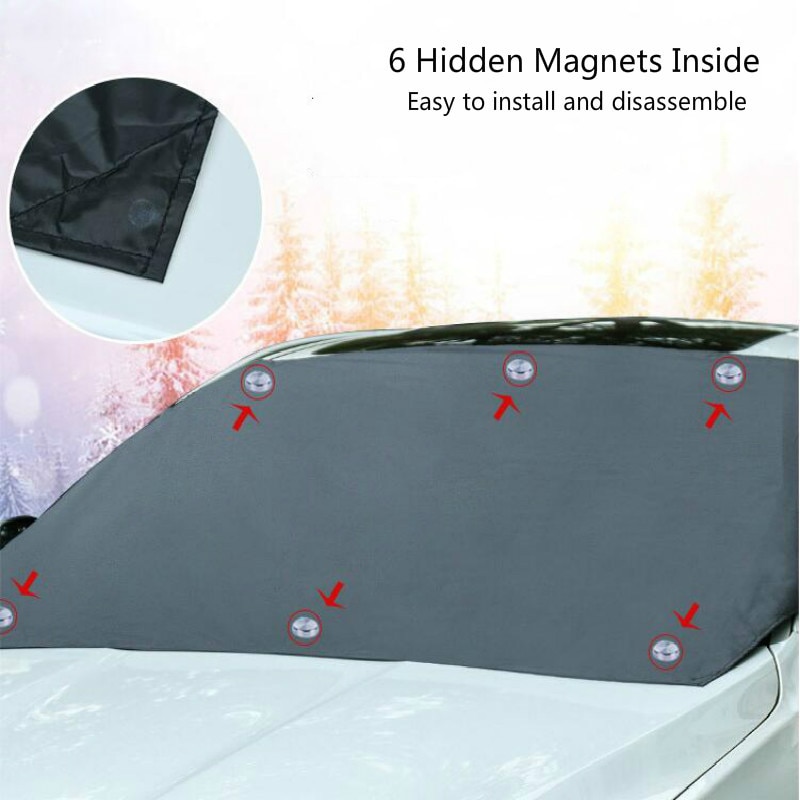 Car Windshield Cover Magnetic Sun Shade