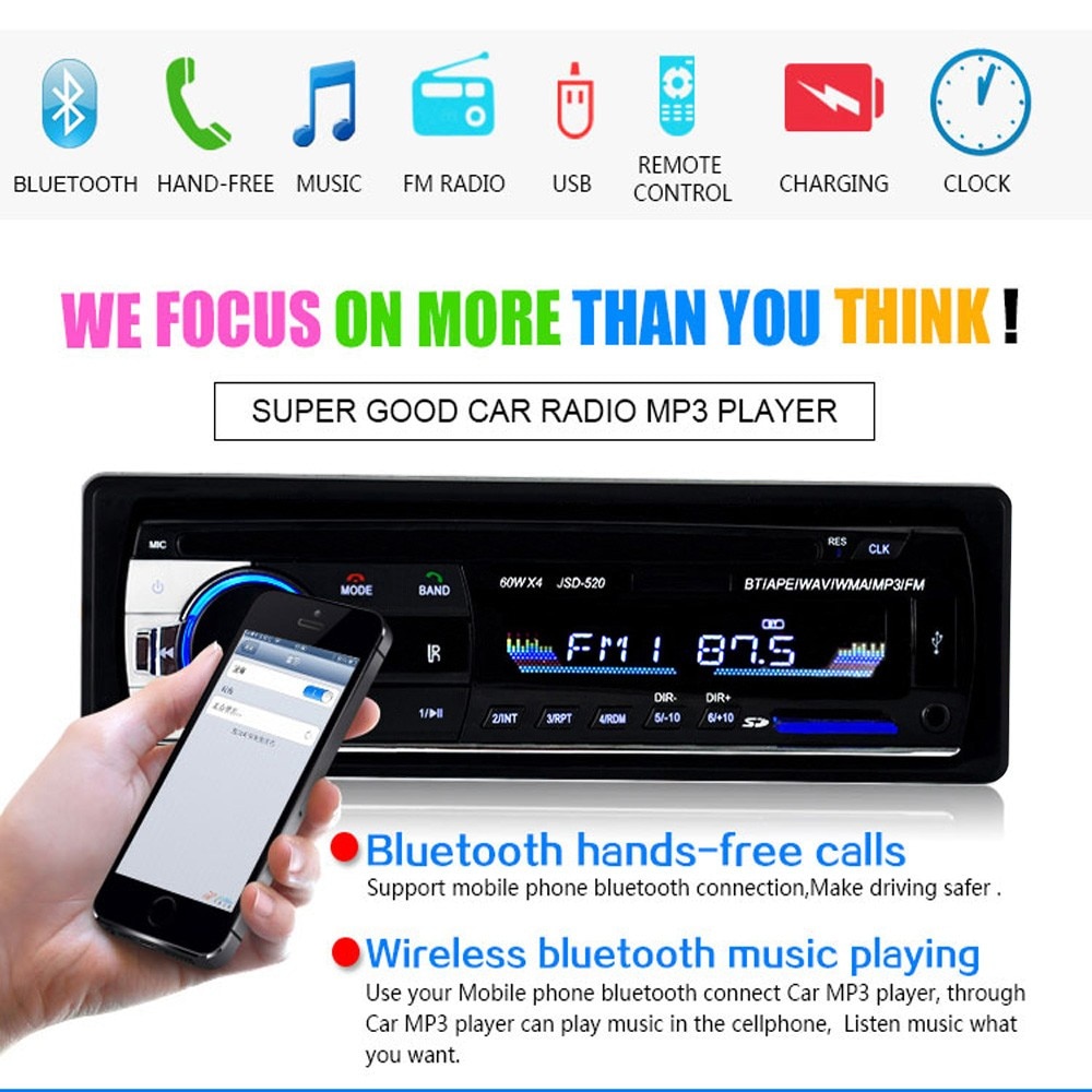 Car Stereo Bluetooth System