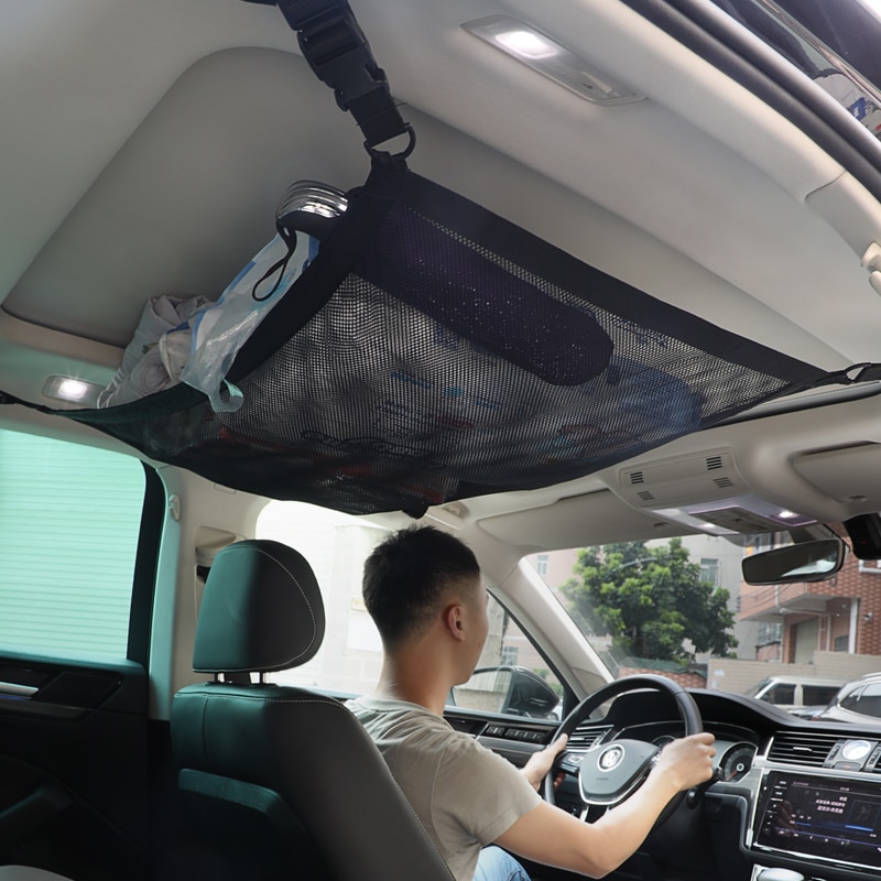 Car Ceiling Storage Net Mesh Pocket