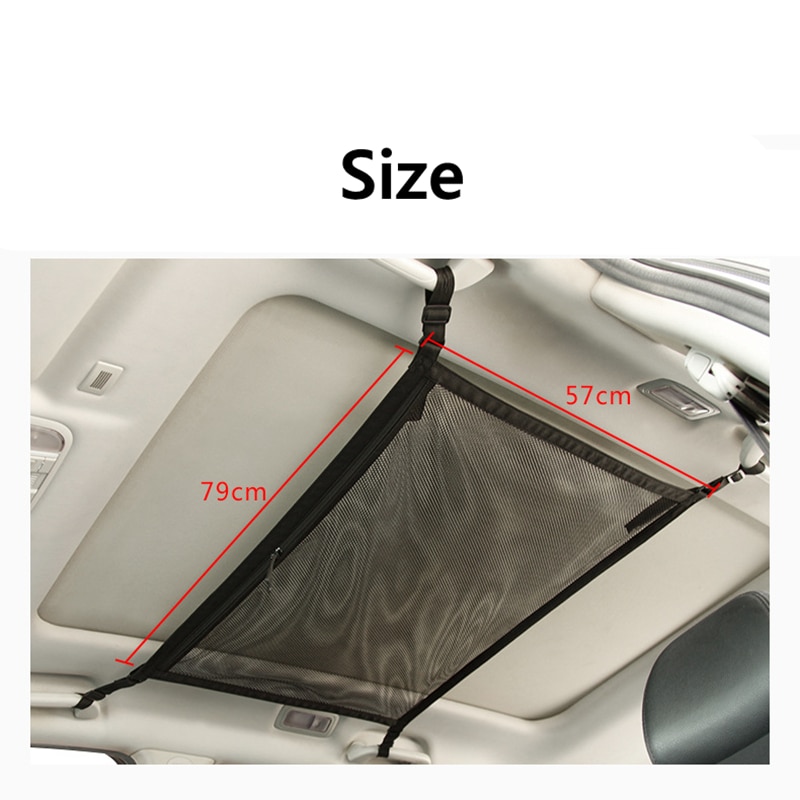 Car Ceiling Storage Net Mesh Pocket