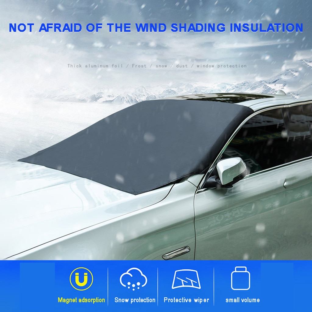 Winter Windshield Cover Magnetic Sunshade