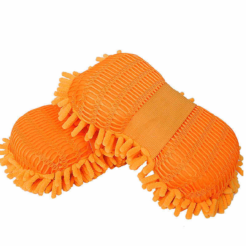 Microfiber Car Cleaning Brush Sponge