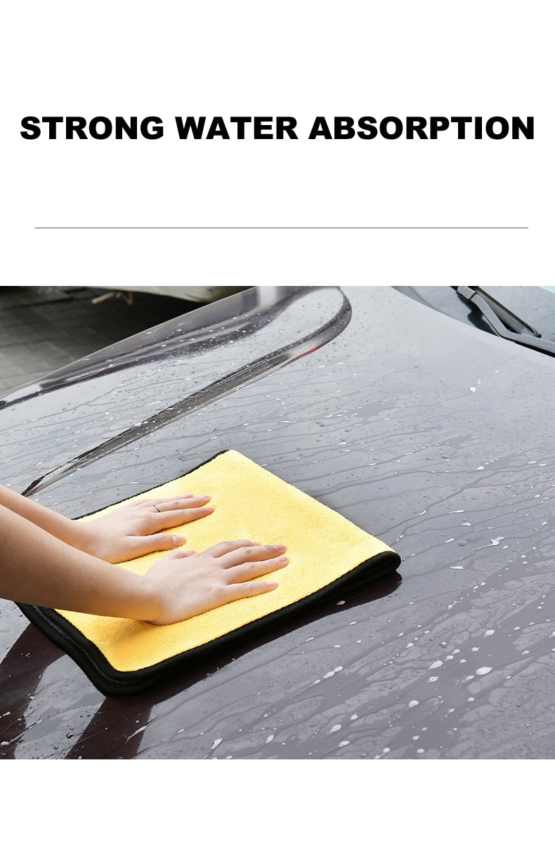 Car Wash Microfiber Towel Auto Detailing Toalla Microfibra Cloth Car Cleaning Towel Drying Cloth Car Care Detailing Auto