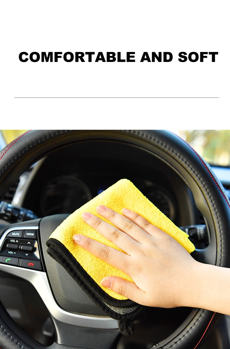 Car Wash Microfiber Towel Auto Detailing Toalla Microfibra Cloth Car Cleaning Towel Drying Cloth Car Care Detailing Auto