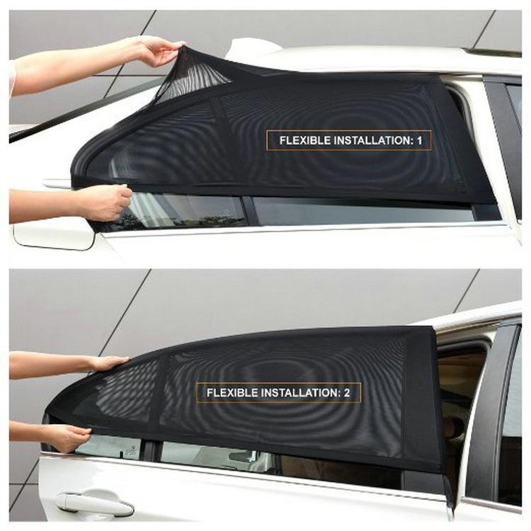 Car UV Mesh Window Cover (Set of 2)