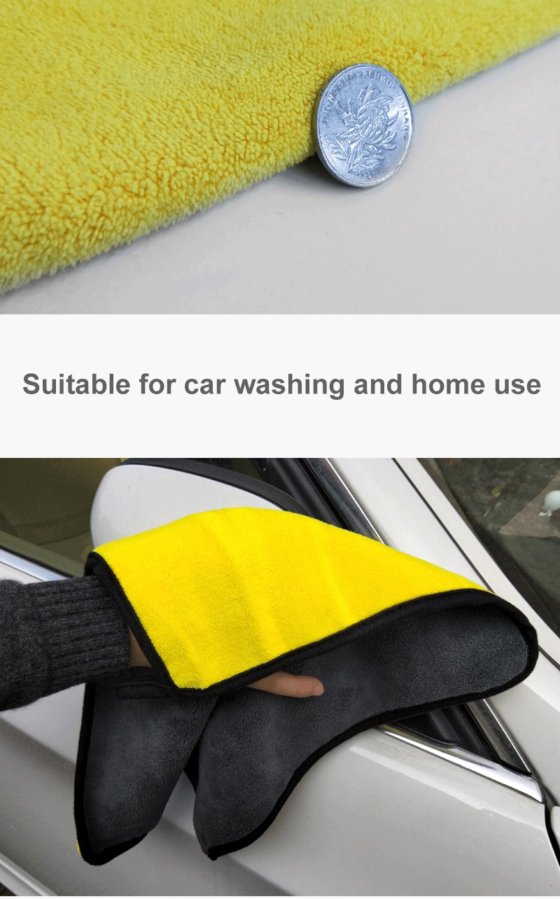 Microfiber Car Cleaning Cloth Car Wash Towel