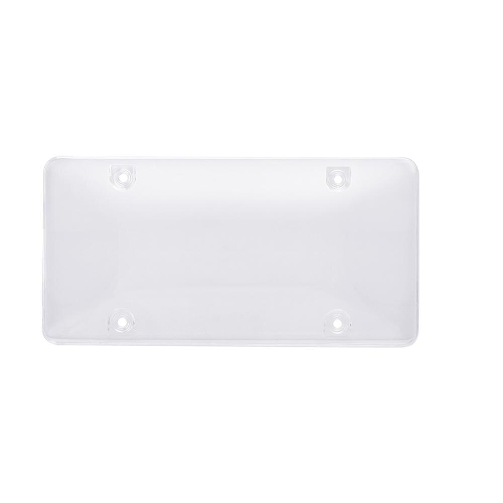 Number Plate Cover 2PC Plastic Set