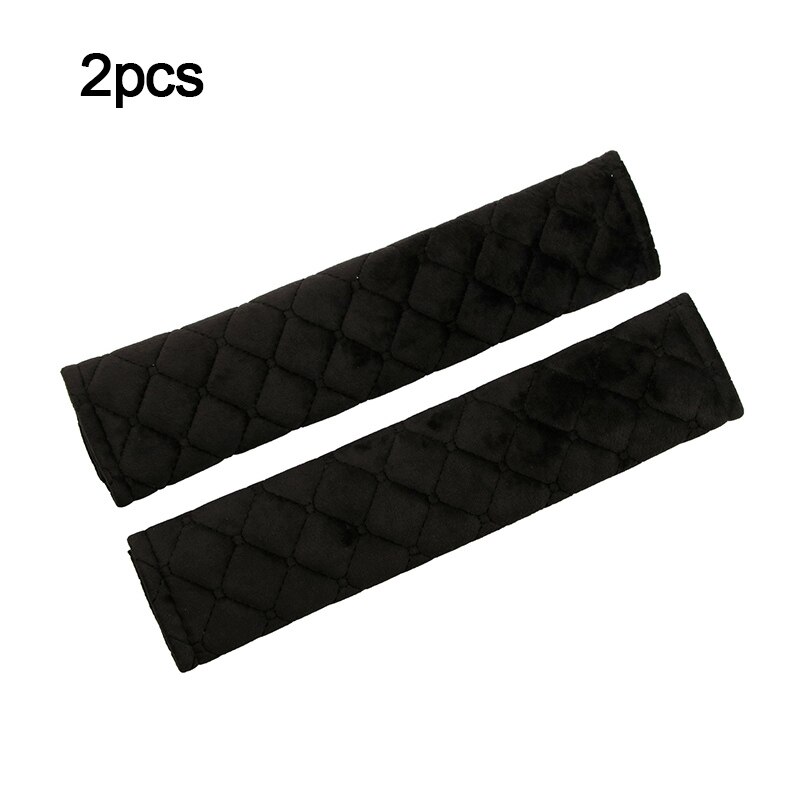 Seat Belt Shoulder Pad Plush Cover (2 pcs)