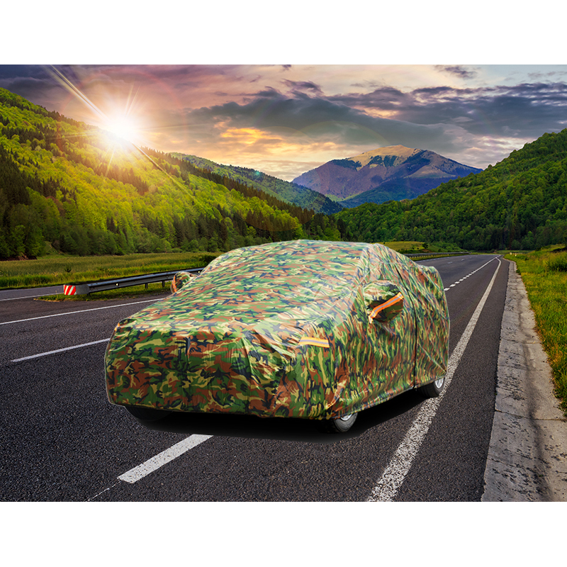 Waterproof Car Cover Camouflage Design