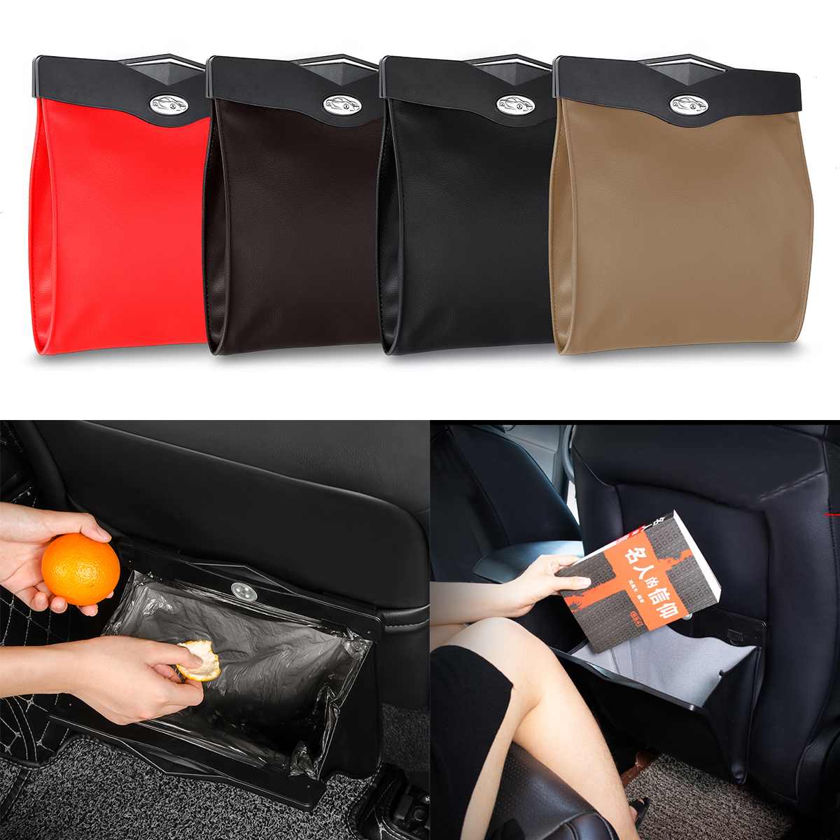 Vehicle Storage Back Seat LED Bag