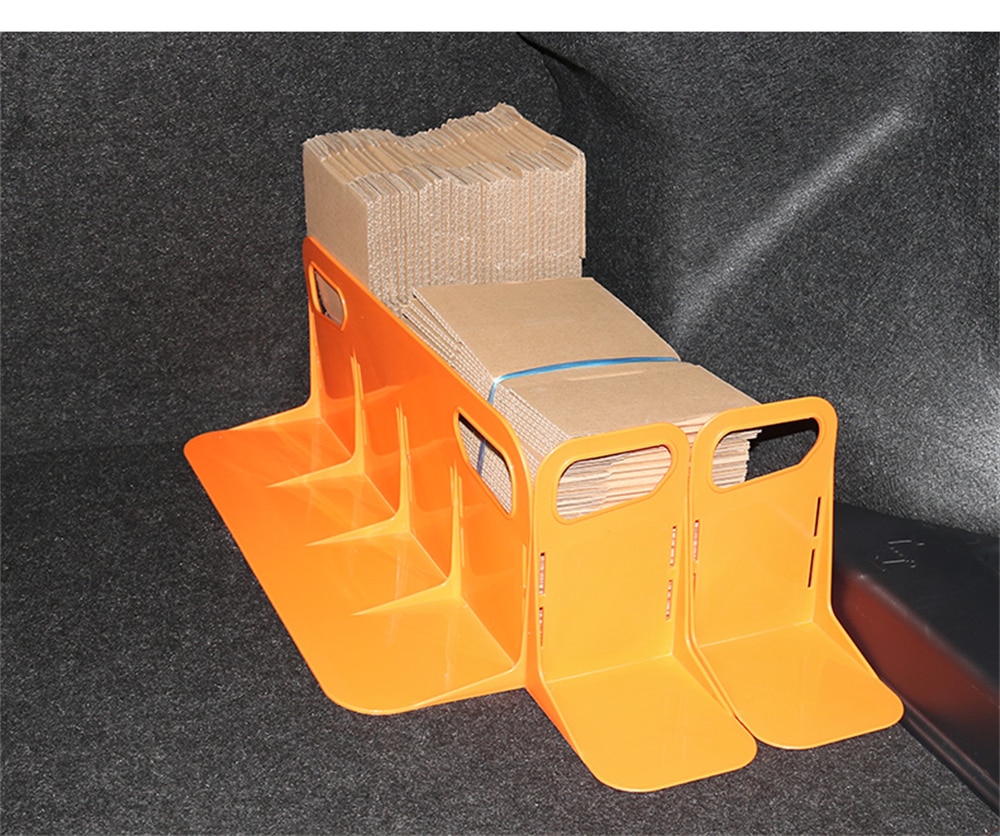 Holder in Trunk Auto Fixed Rack Baffle Luggage Obstructor Shake-Proof Organizer Fence Storage Units Box Bracket Interceptor