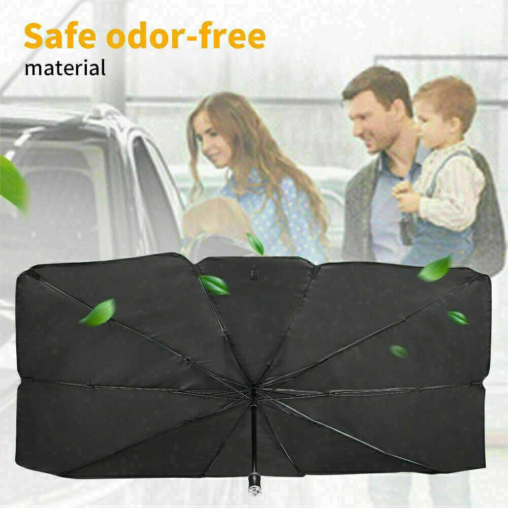 Car Sunshade Foldable Car Windshield Sun Shade Umbrella Car SUV Cover Sunshade Heat Insulation Front Window Interior Protection