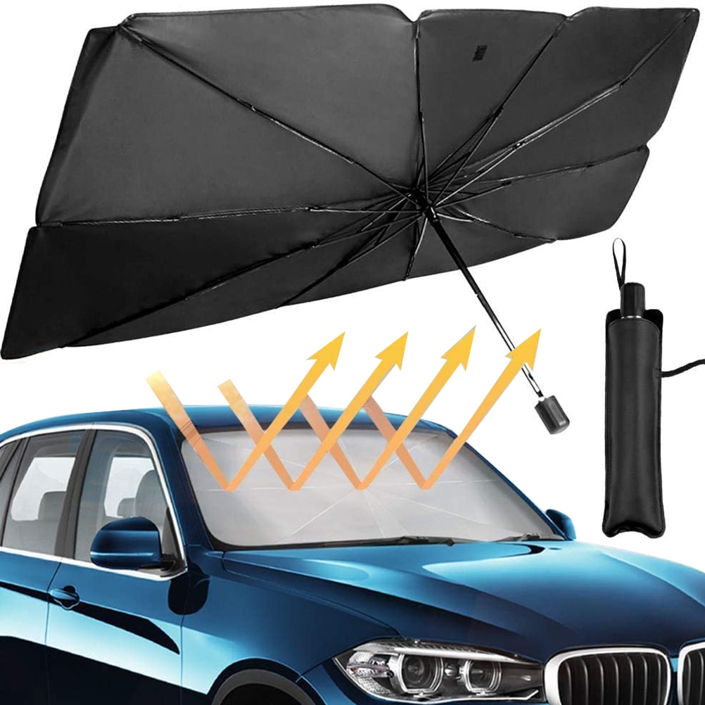 Reflective Foldable Car Sun Umbrella