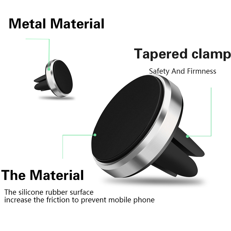 Car Vent Phone Holder Magnetic Mount