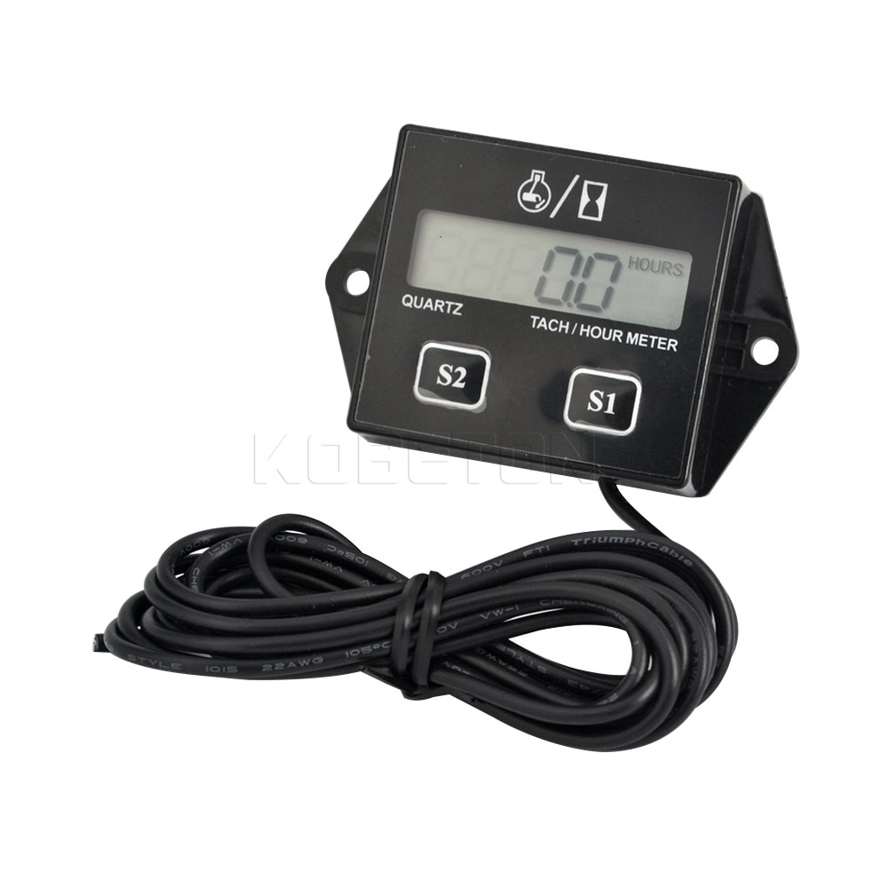 Tachometer Gauge With LCD Display