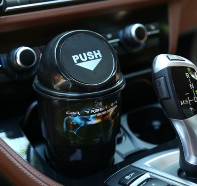 Plastic Mini Trash Can for Car