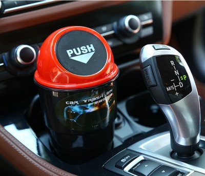 Plastic Mini Trash Can for Car