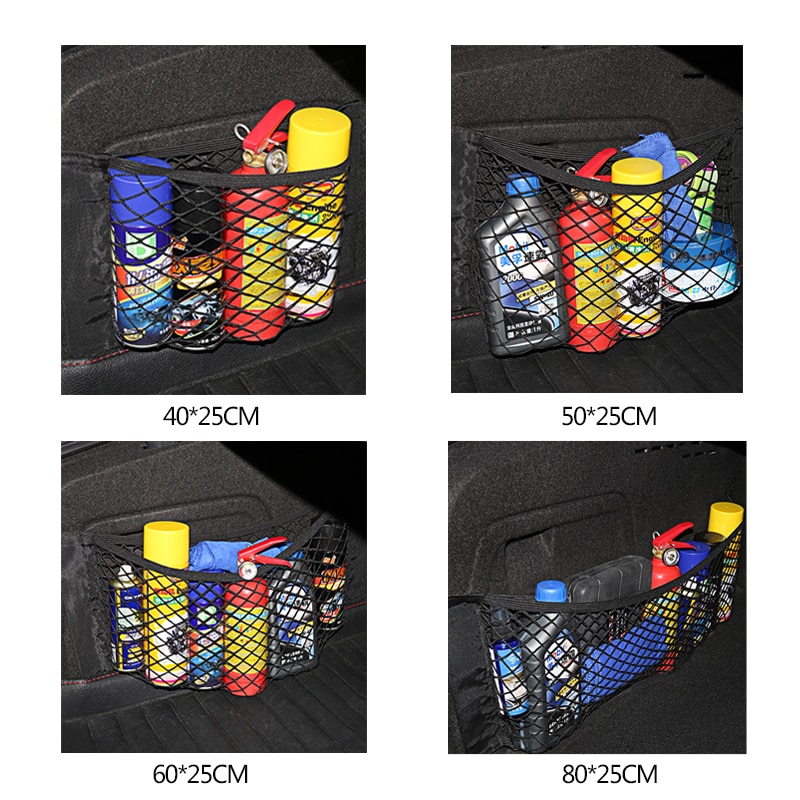 Trunk Net Organizer Car Nylon Mesh