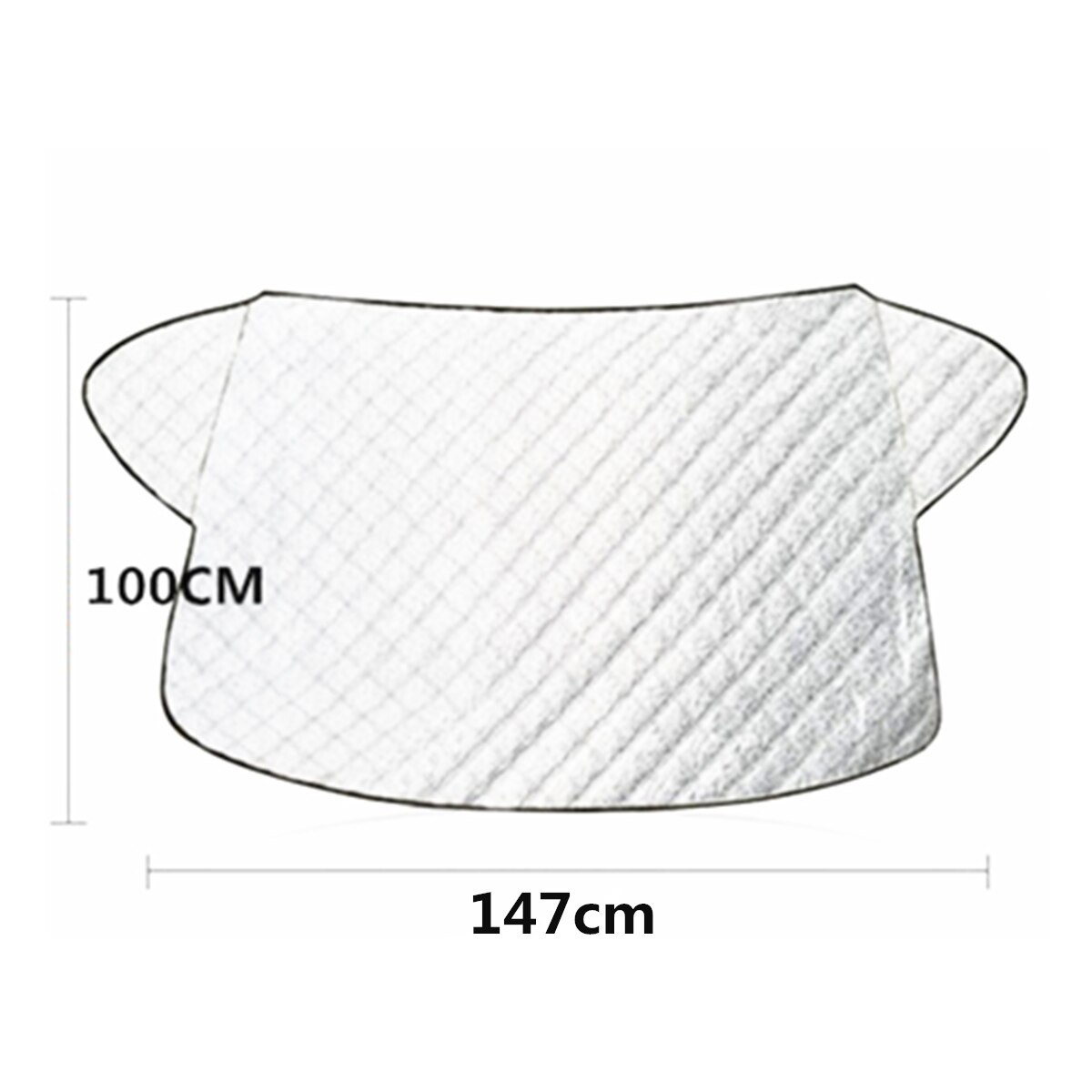 Practical Car Windscreen Cover Anti Snow Frost Ice Shield Large Snow Dust Protector Heat Sun Shade Large