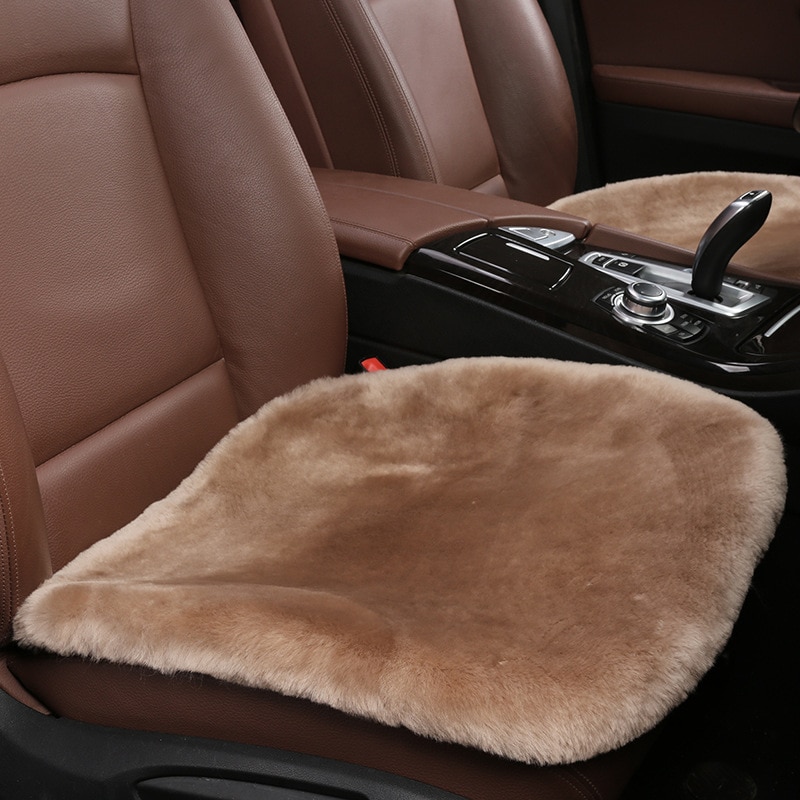 Car Natural Sheepskin Seat Cover