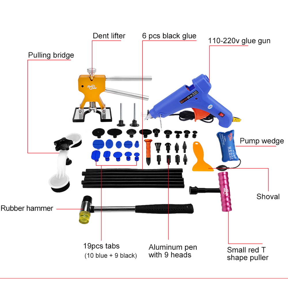 Paintless Dent Repair Tools Car Dent Removal