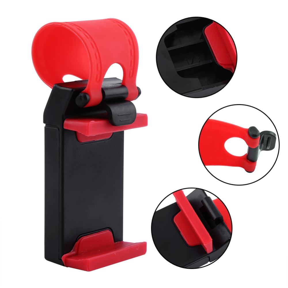 Steering Wheel Phone Holder Universal Clip