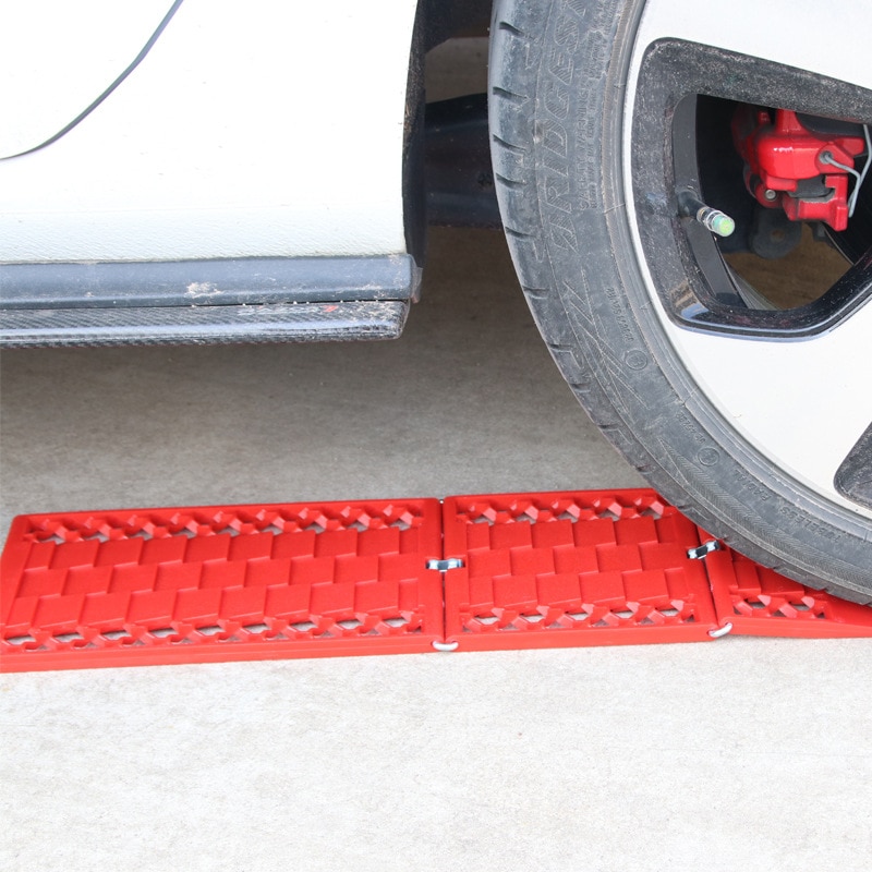 2pcs Traction Mat Tire Anti-skid Pad