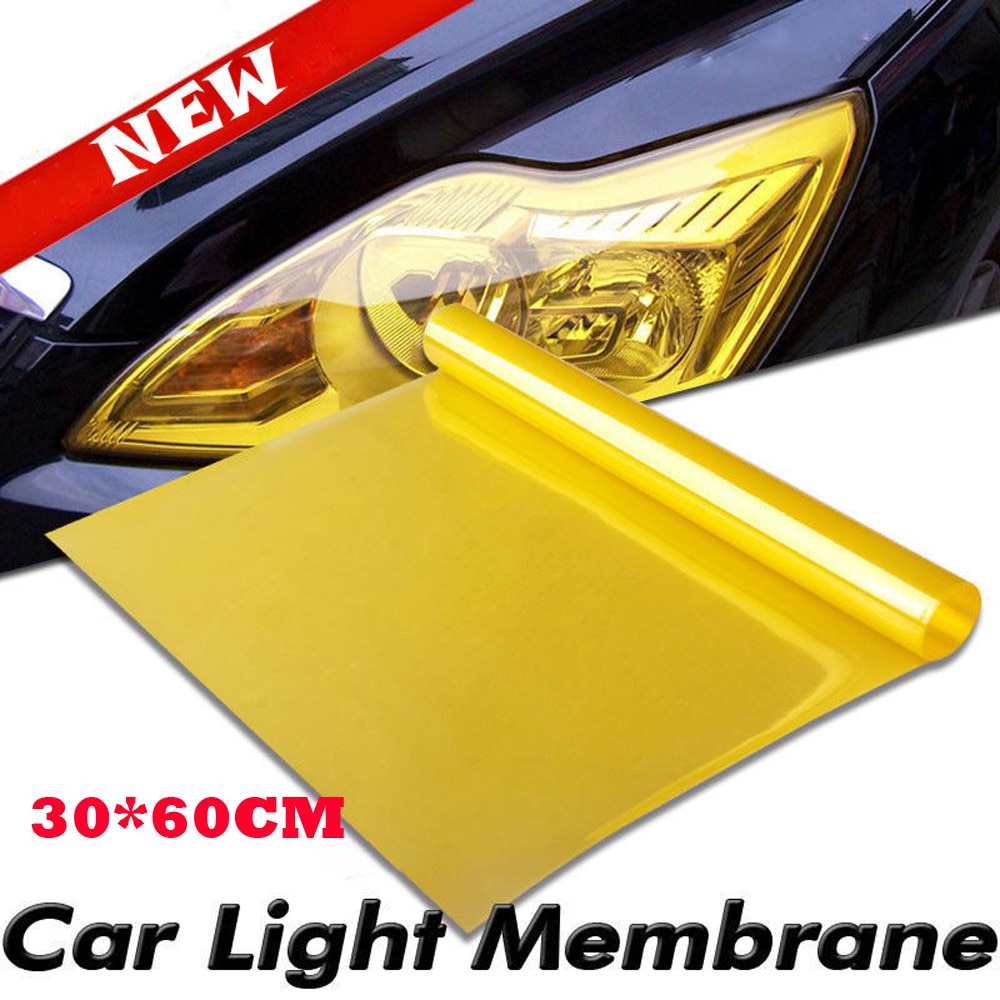 Headlight Tint Self-Adhesive Film