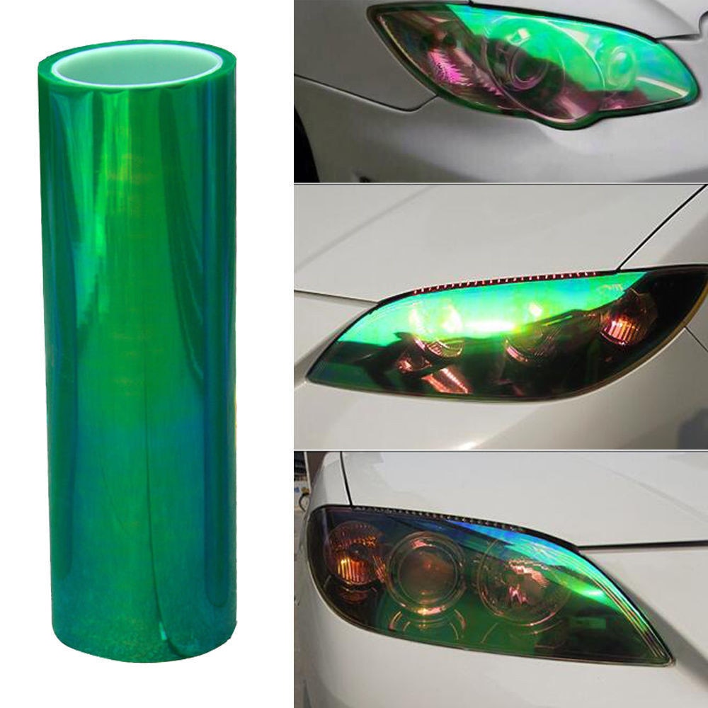 Headlight Tint Self-Adhesive Film