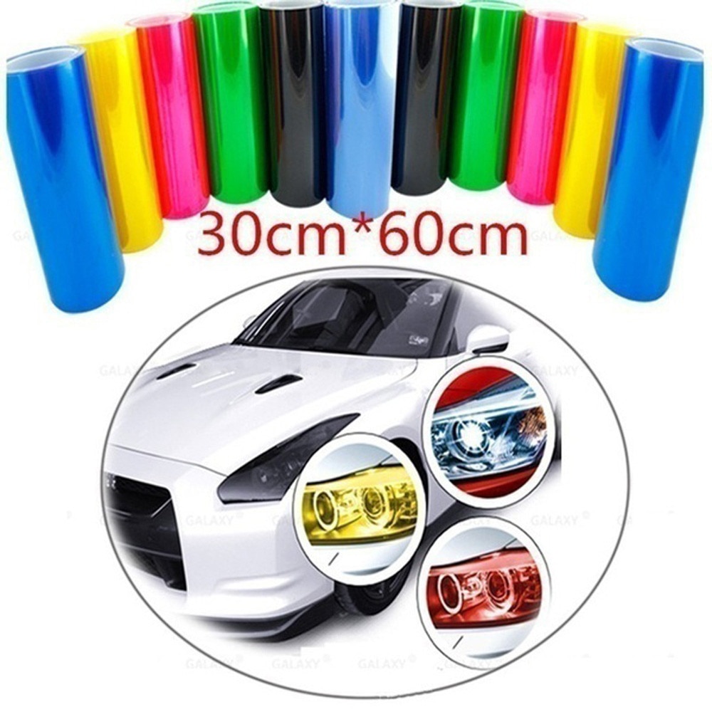 Headlight Tint Self-Adhesive Film