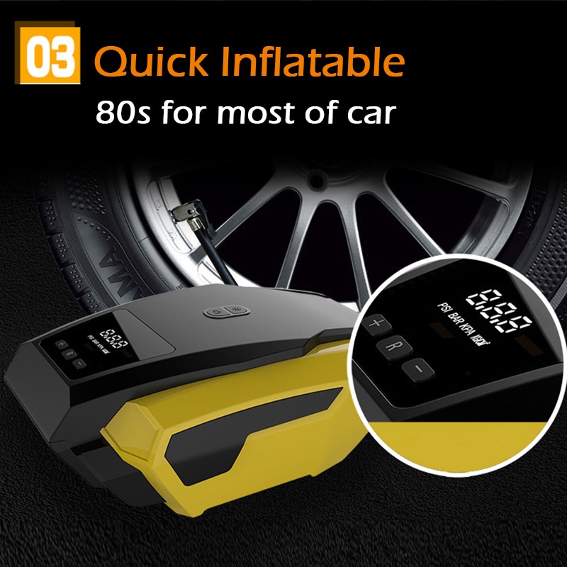 Portable Tire Inflator Air Compressor