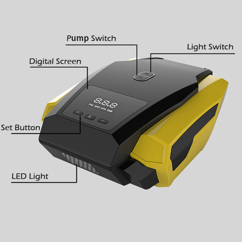 Portable Tire Inflator Air Compressor