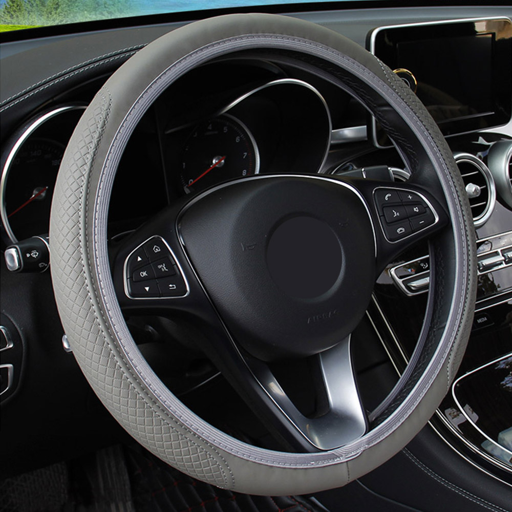 Car Steering Wheel Wrap Cover