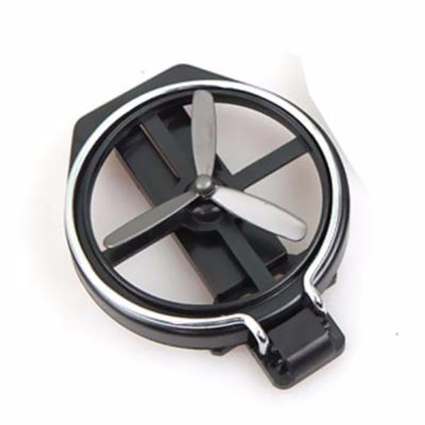 2-in-1 Car Clip On Mini Fan And Cup Holder