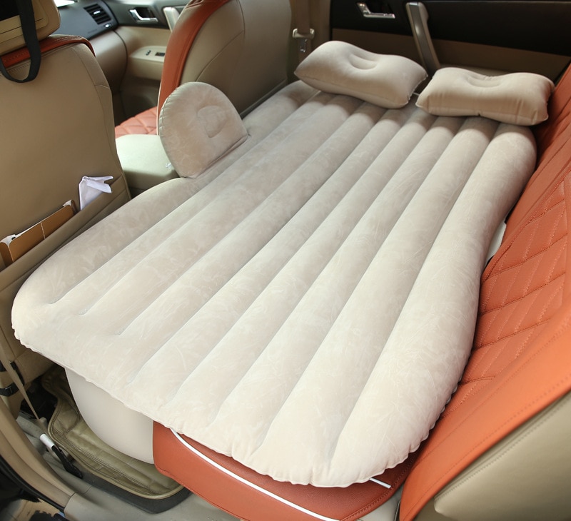 Inflatable Car Bed Travel Set