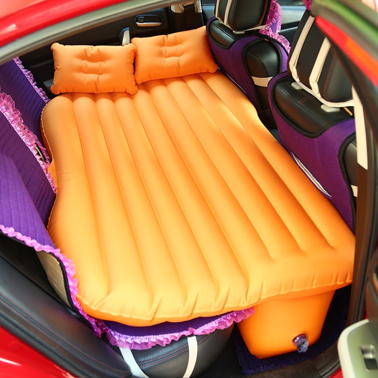 Inflatable Car Bed Travel Set